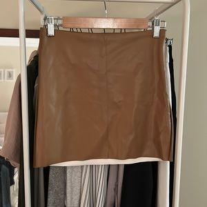 Forever21 Faux leather mini skirt
